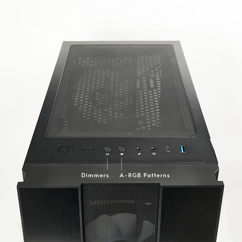 Case CHIEFTEC HUNTER 2 MidiTower Not included ATX MicroATX MiniITX Colour Black GS-02B-OP