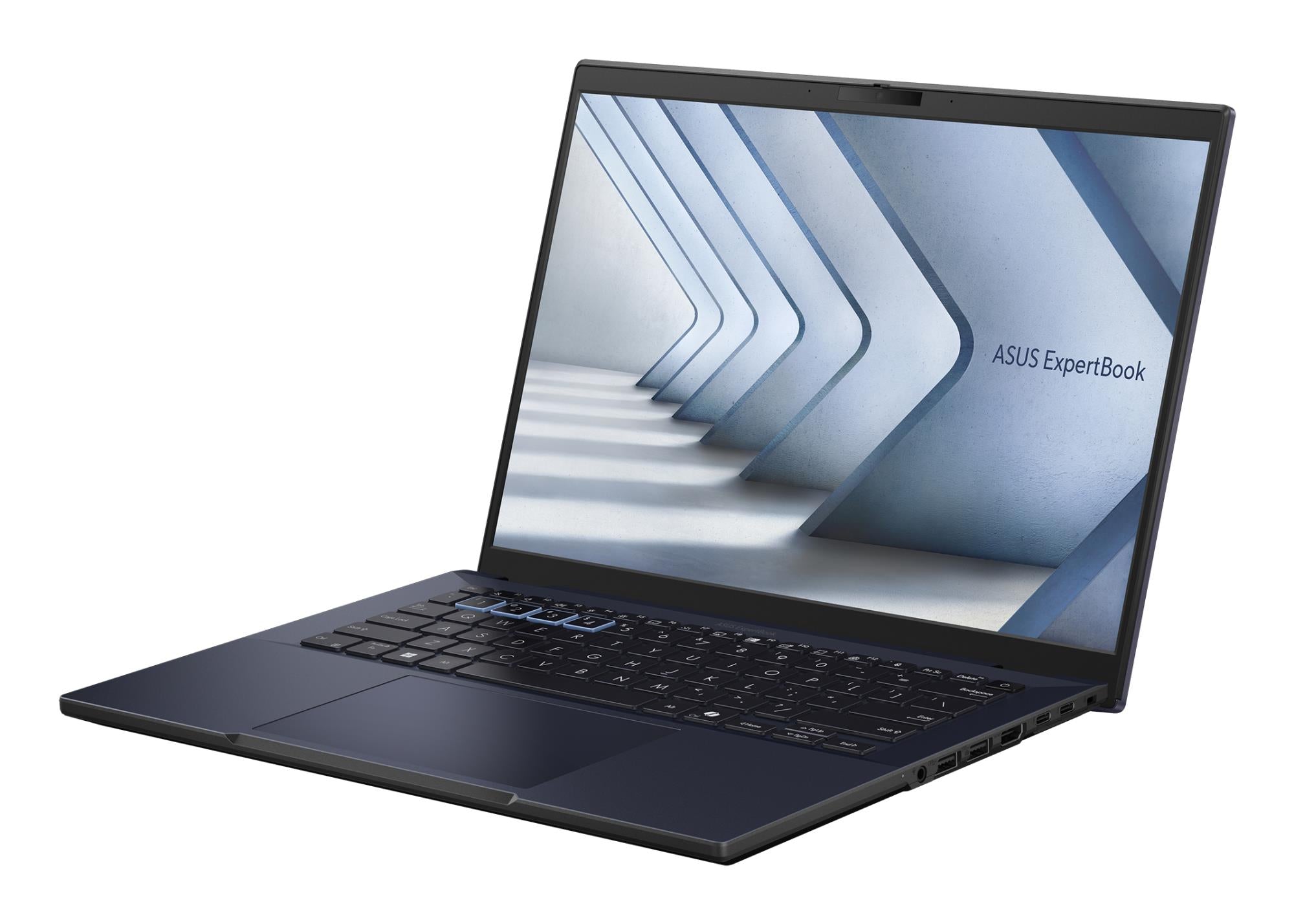Notebook ASUS ExpertBook B3404CMA-QN1624X CPU Core Ultra u5-125H 1200 MHz 14" 2560x1600 RAM 16GB DDR5 SSD 512GB Intel Graphics Integrated ENG Windows 11 Pro Black 1.57 kg 90NX0711-M01Y70