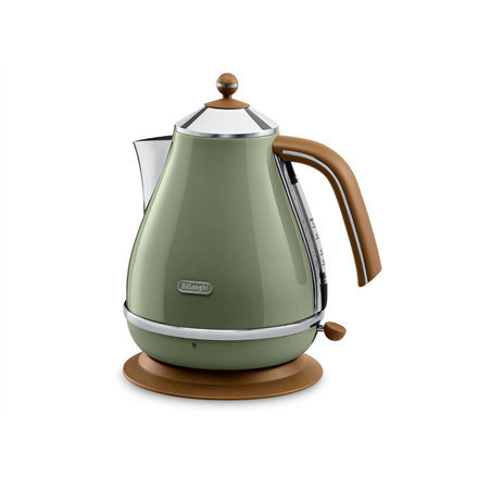 Delonghi | Kettle | KBOV 2001.GR | Electric | 2000 W | 1.7 L | 360° rotational base | Green