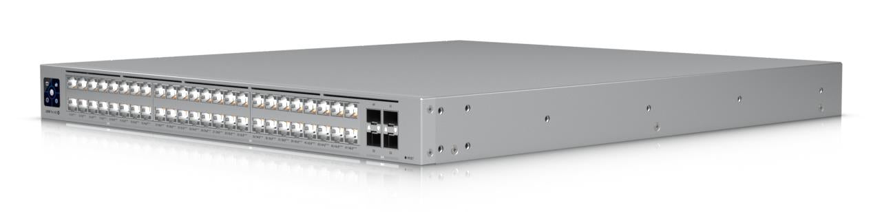 Switch UBIQUITI Ubiquiti UniFi Pro XG 48 PoE Switch type Managed Switch layer L3 Rack mounting Yes Stackable Yes Form factor 1U 48xRJ-45 ports RJ-45 Ports Type 10G Ethernet (100/1000/10000) 16x2.5G Ethernet (copper) ports quantity 32x10G Ethernet