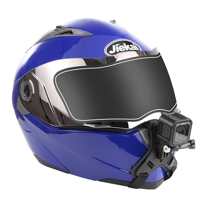PULUZ helmet chin mount for sports cameras (including X5 / X4, Osmo Action 5 Pro) PU579B - Image 3