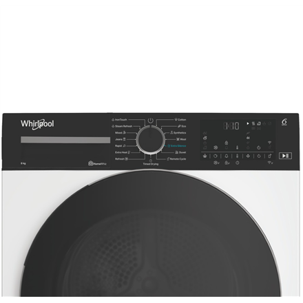 Whirlpool Dryer Machine | WP B8X WBS EE | Energy efficiency class B | Front loading | 8 kg | Digital | Depth 67.4 cm | W