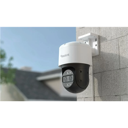 Reolink 4K Dual-Lens PoE Camera with Auto Tracking | TrackMix PoE | PTZ | 8 MP | 2.8mm/F1.6 | IP65 | H.264, H.265 | Micr
