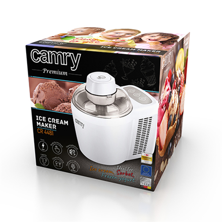 Camry | Ice Cream Maker | CR 4481 | Power 90 W | Capacity 0.7 L | White