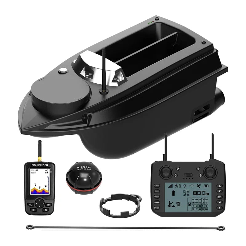 FLYTEC V030 Bait Boat with Finder + Battery - Image 4