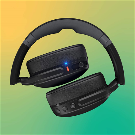 Skullcandy | Wireless Headphones | Crusher Evo | Wireless | Over-ear | Microphone | True Black | Wireless