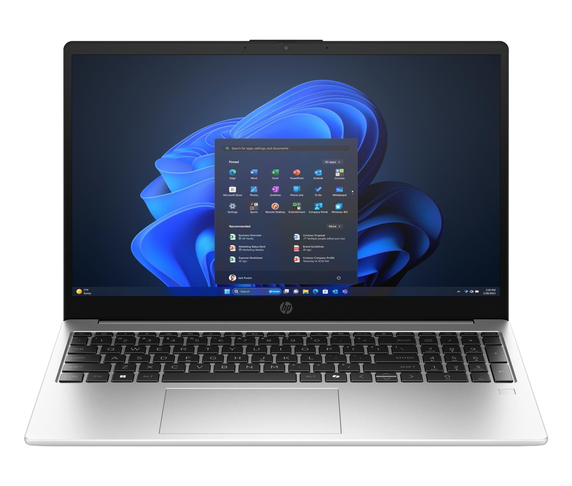Notebook HP 255R G10 CPU AMD RyzenT 5 7535U 2.9 GHz 15.6 " 1920 x 1080 pixels RAM 16 GB DDR5-SDRAM SSD 512 GB Discrete graphics Not available On-board graphics Yes Numeric keypad Yes Keyboard language English OS installed FreeDOS Colour Silver Weight