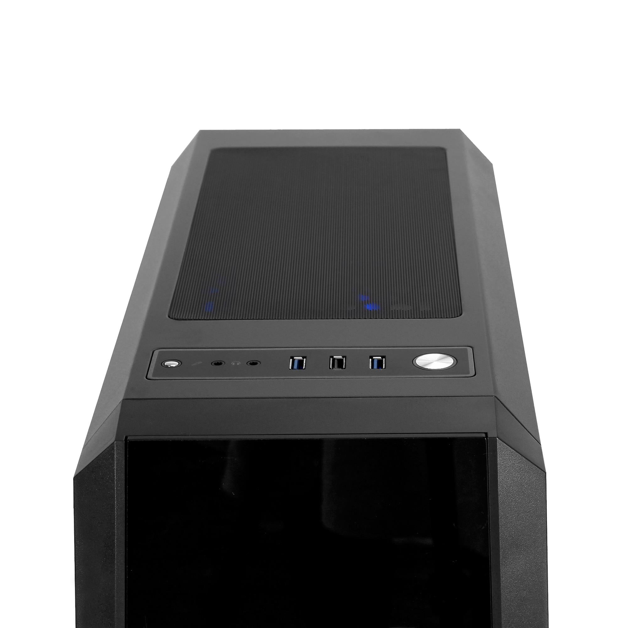 Case CHIEFTEC SCORPION II MidiTower Not included ATX MicroATX MiniITX Colour Black GL-02B-OP