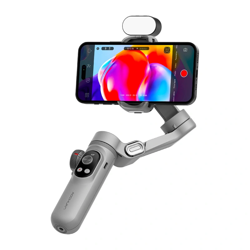 AOCHUAN X Pro Gimbal with RGB Lighting (Gray) - Image 2