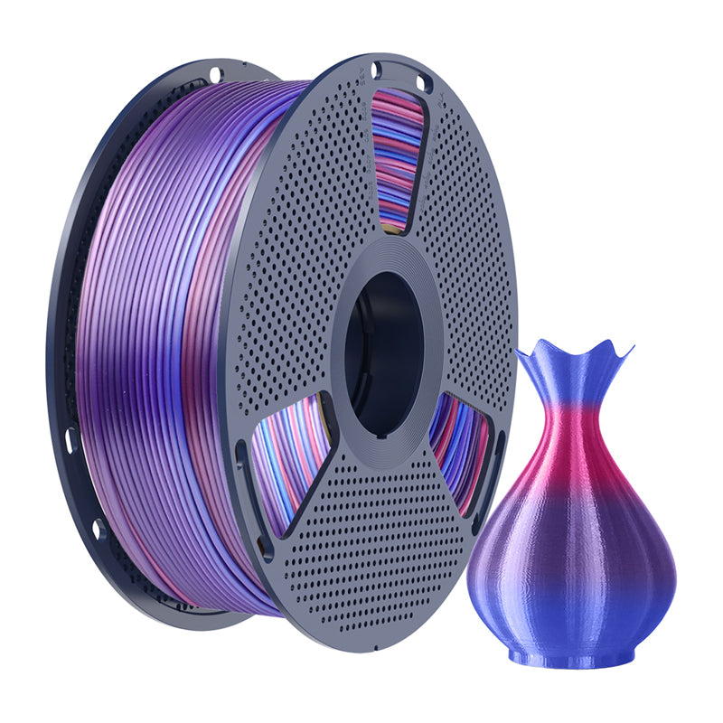 Sunlu PLA+ Silk Filament (Rainbow 02) - Image 2