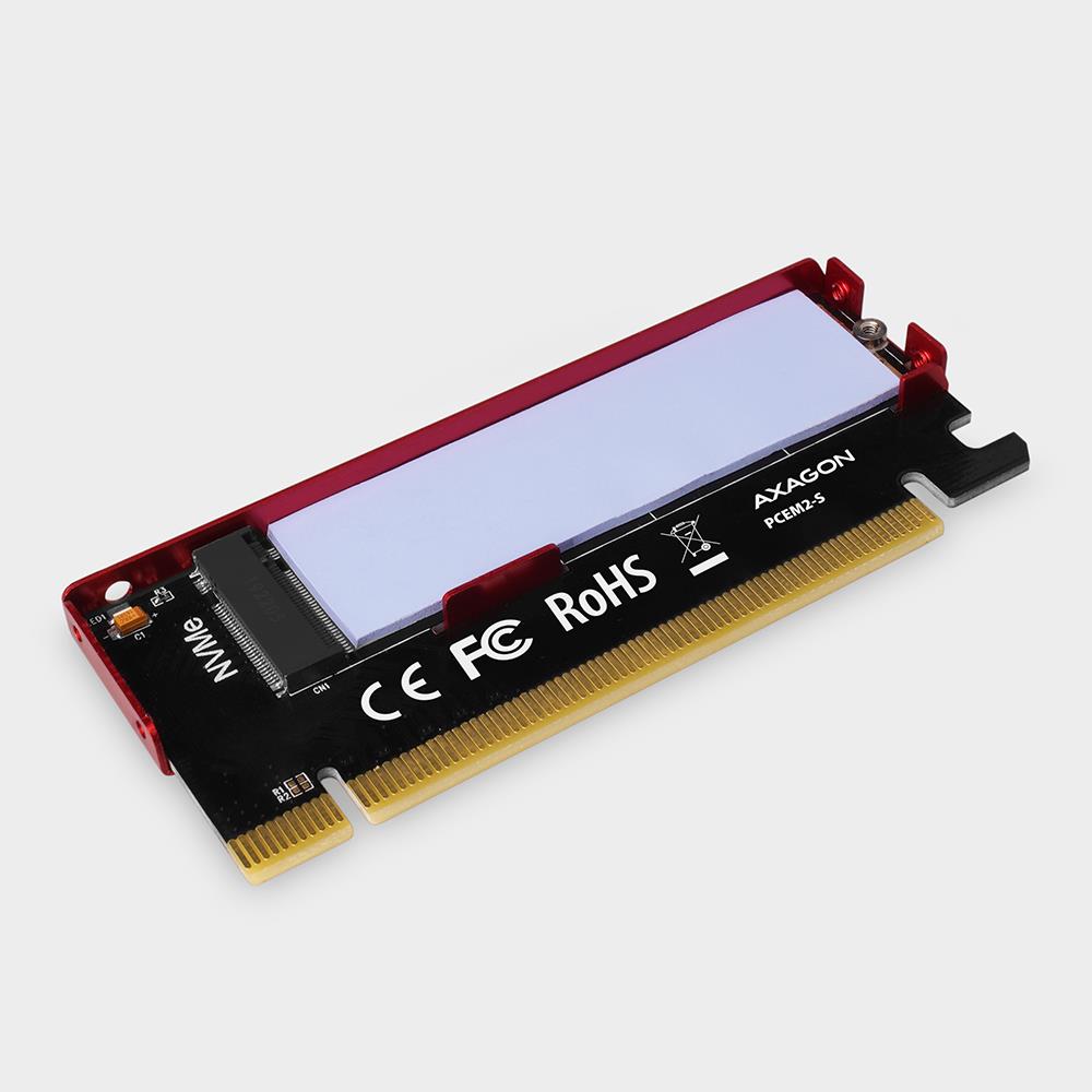SSD ACC ADAPTER M.2/NVME/PCEM2-S AXAGON
