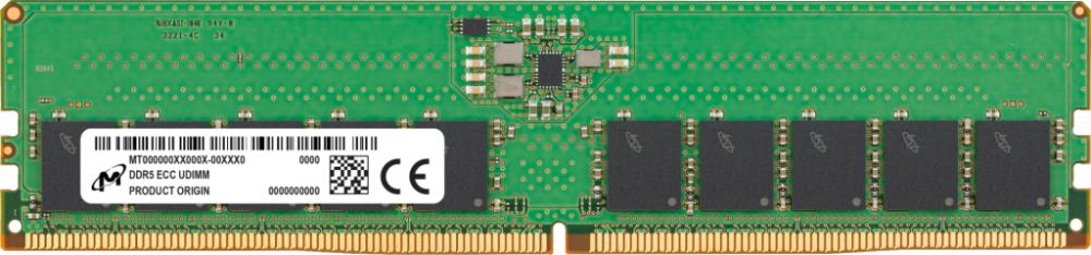 Server Memory Module MICRON DDR5 16GB UDIMM/ECC 5600 MHz CL 46 1.1 V MTC10C1084S1EC56BR