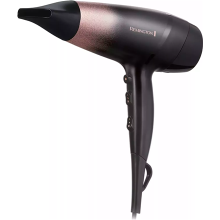 Remington Hair Dryer | D5305 Rose Shimmer | 2200 W | Number of temperature settings 3 | Ionic function | Diffuser nozzle