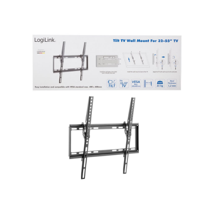 Logilink BP0037 TV Wall mount, 32"-55", tilt, small | Logilink | BP0037 TV Wall mount, 32"-55", tilt, small | 32–55 " |