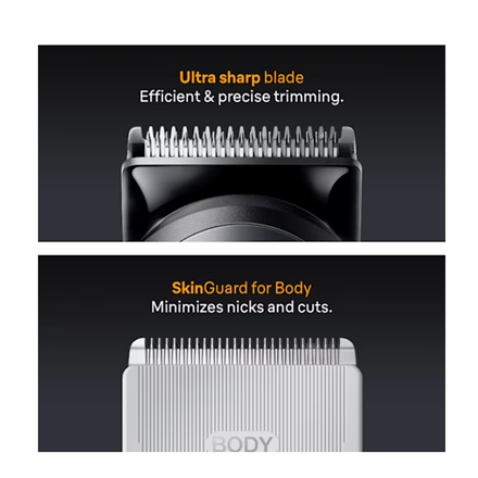 Braun 11-in-1 Grooming Kit | All-in-One Kit Series 5 AIO5560 | Cordless | Number of length steps 14 | Grey/Black