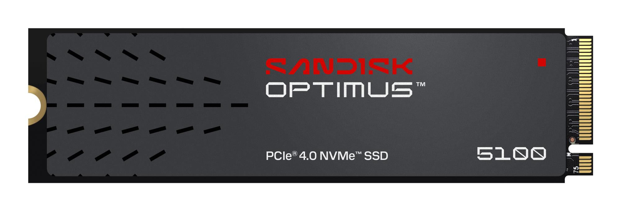 SSD SANDISK 600xTBW rating MTBF 1750000 h Read speed 7100 MB/s Write speed 6700 MB/s NVMe Yes PCI Express 4.0 M.2 1000 GB SDSP51100TAN-000E0