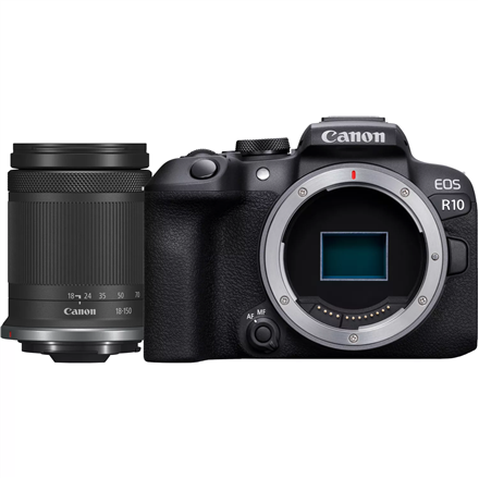 Canon | D.CAM EOS R10 RF-S 18-150 IS STM EU26 | Megapixel 24.2 MP | Image stabilizer | ISO sensitivity (max) 32000 | Wi-