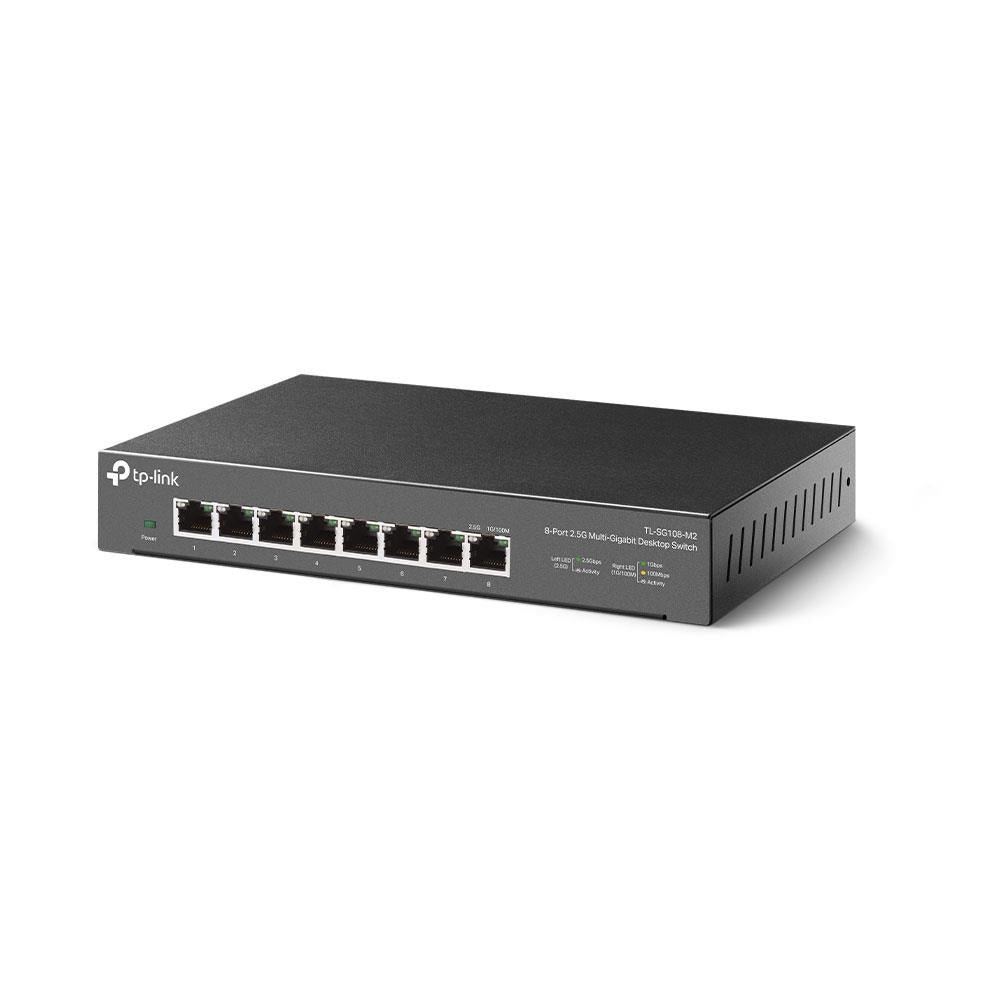 Switch TP-LINK TL-SG108-M2 Desktop/pedestal TL-SG108-M2