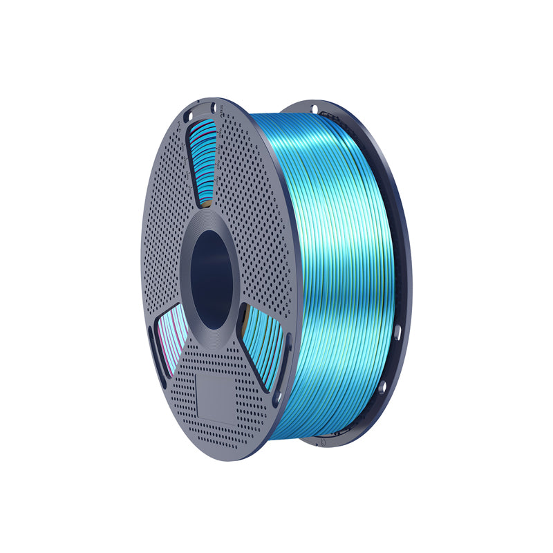 Sunlu PLA+ Silk Tri-Color Filament (red, yellow, and green) - Image 4