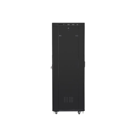 Lanberg | Rack cabinet 19" free-standing 42U/600x800 (flat pack) with mesh door, LCD | FF01-6842-23BL | Black