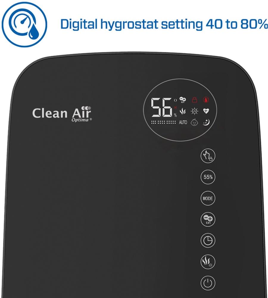 HUMIDIFIER WITH IONIZER/CA-607BSMART CLEAN AIR OPTIMA