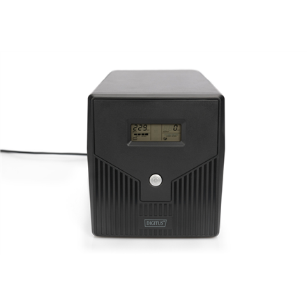 Digitus | Line-Interactive UPS | Line-Interactive UPS DN-170076, 2000VA/1200W 12V/9Ah x2 battery, 4x CEE 7/7, USB, RS232