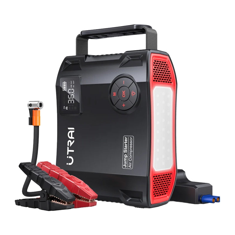 UTRAI JS5 Car Starter with Compressor - Image 1