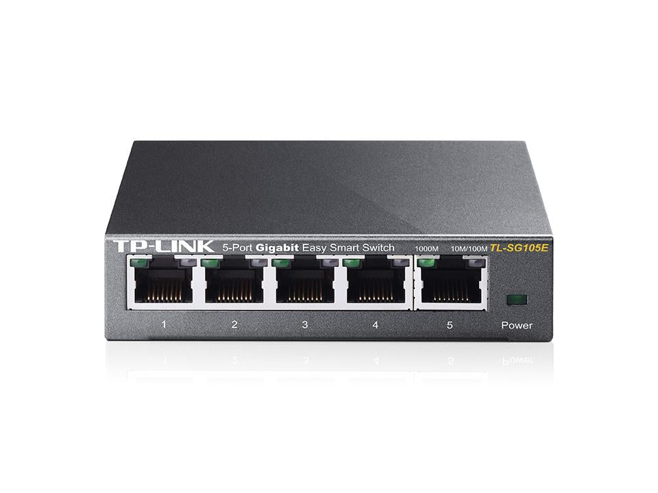Switch TP-LINK 5x10Base-T / 100Base-TX / 1000Base-T TL-SG105E