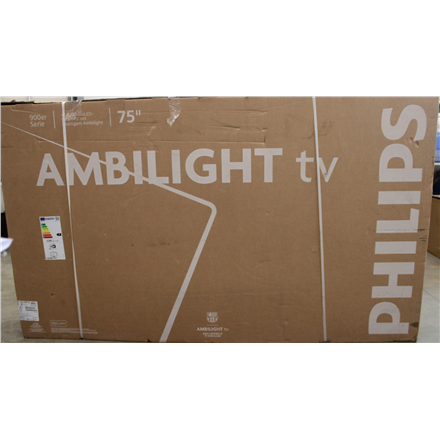 SALE OUT. Philips 75MLED920/12 75" (189cm) 4K QD MiniLED Ambilight TV | SALE OUT. Philips | 4K Ambilight TV | 75MLED920/