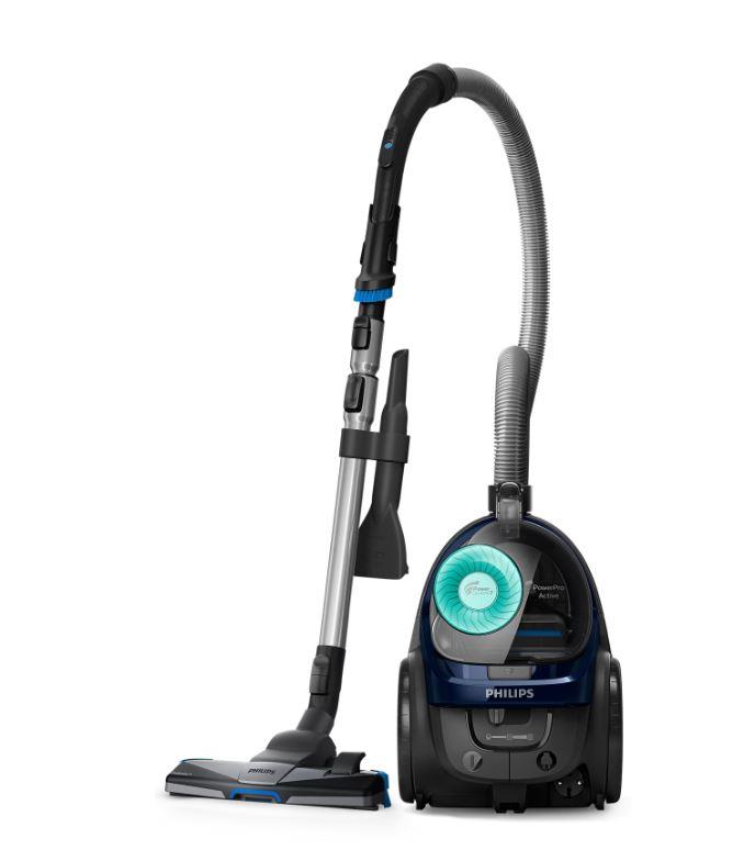 Vacuum Cleaner PHILIPS Bagless 900 Watts Capacity 1.5 l Noise 77 dB Dark Grey Weight 5.3 kg FC9556/09