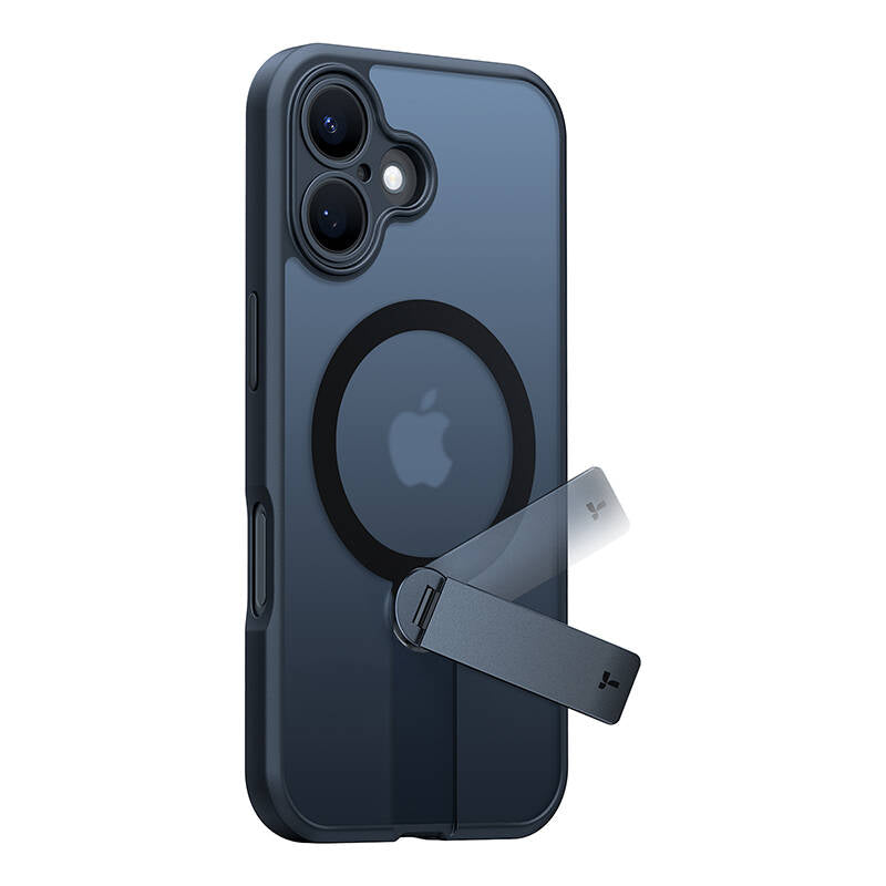 Torras Pstand Spin Case for iPhone 16 (Black) - Image 1