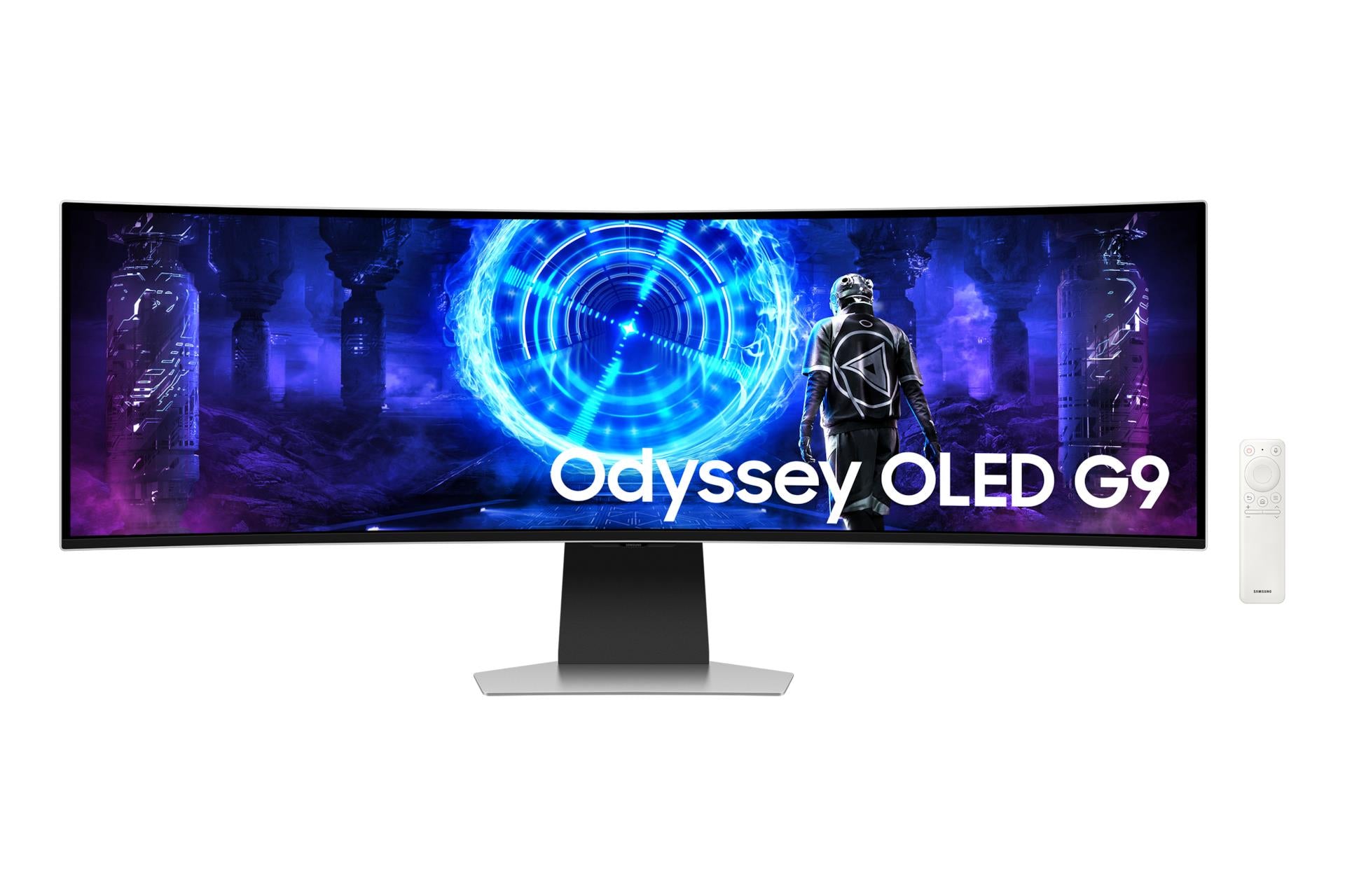 Monitor SAMSUNG 49" Gaming/Curved 5120x1440 32:9 0.03 ms Speakers Height adjustable Tilt Colour Silver LS49DG950SUXEN