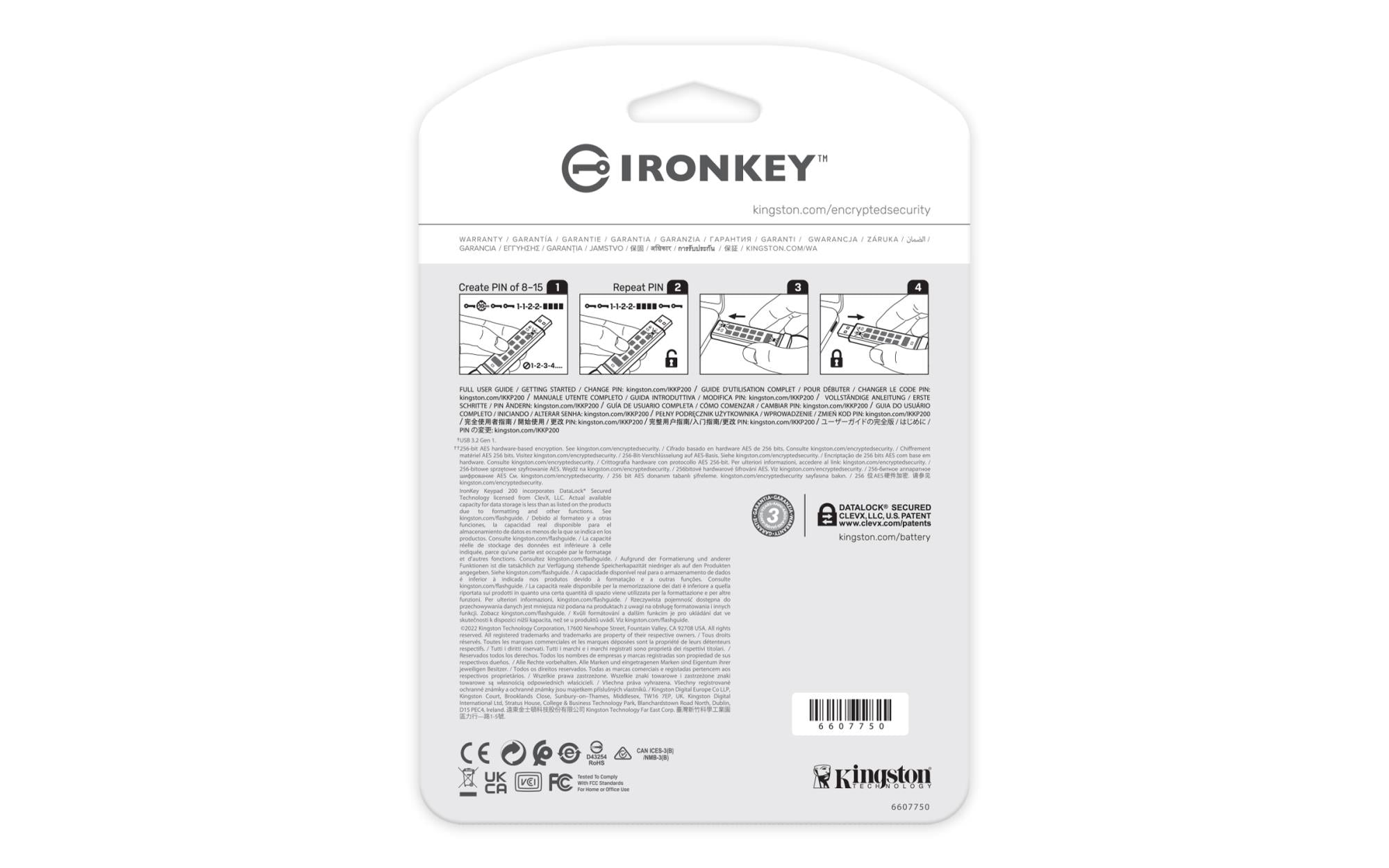 MEMORY DRIVE FLASH USB3.2/512GB IKKP200/512GB KINGSTON