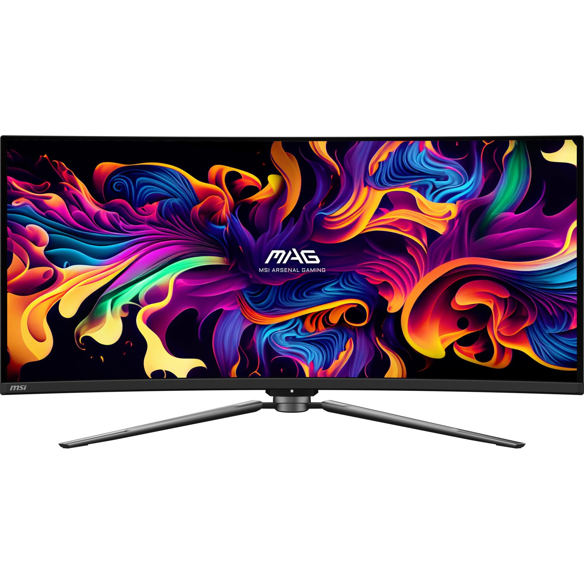 LCD Monitor MSI 34" Curved/21 : 9 Panel QD-OLED 3440x1440 21:9 175Hz Matte 0.03 ms Swivel Height adjustable Tilt Colour Black MAG341CQPQD-OLED