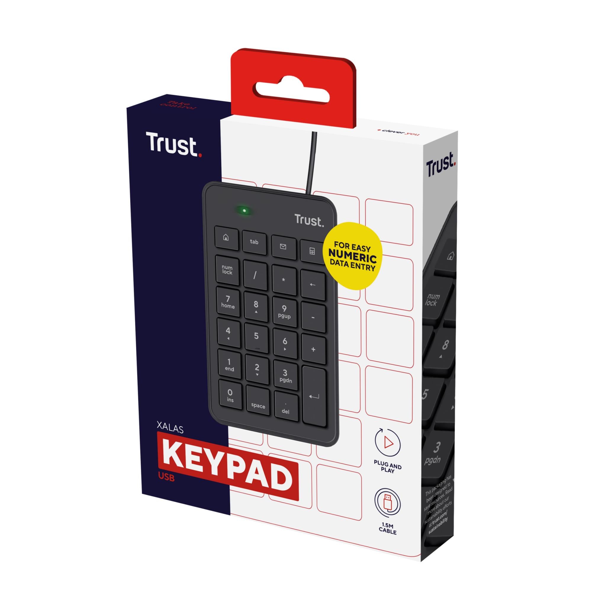 KEYBOARD NUMERIC XALAS/22221 TRUST