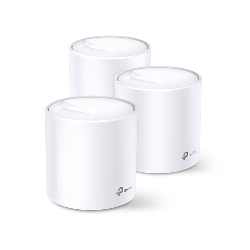 Wireless Router TP-LINK Wireless Router 2-pack 1800 Mbps Mesh IEEE 802.11a IEEE 802.11n IEEE 802.11ac IEEE 802.11ax DECOX20(3-PACK)