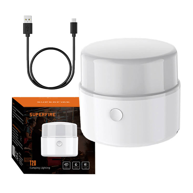 Camping lamp Superfire T20, 180lm, USB - Image 1