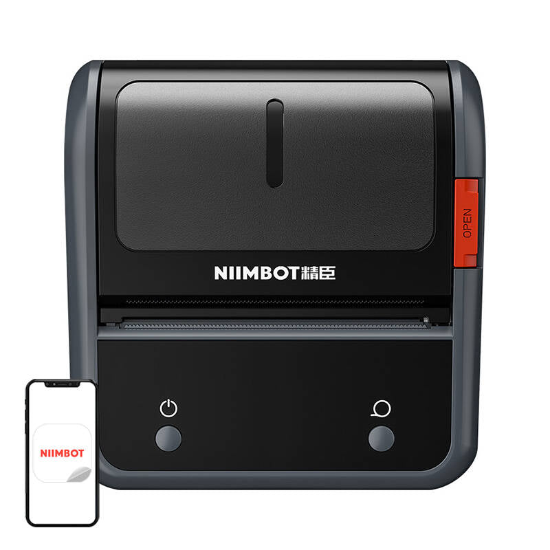 Niimbot B3S_P Thermal Label Printer Gray - Image 1