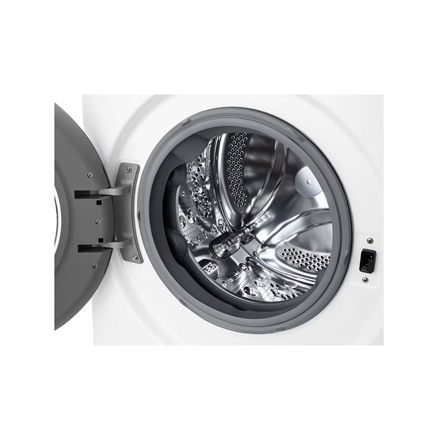 LG Washing machine with dryer | F2DR508S1W | Energy efficiency class A-10%/E | Front loading | Washing capacity 8 kg | 1