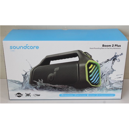 SALE OUT. Anker Soundcore | Portable Bluetooth Speaker | Boom 2 Plus | Warranty 24 month(s) | 140 W | Bluetooth | Wirele