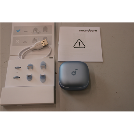 SALE OUT. | Anker Soundcore True wireless earphones | Liberty Buds | Bluetooth | Semi-in-ear | Microphone | Light Blue |