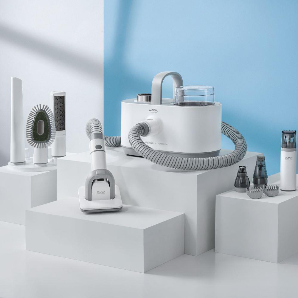Vacuum Cleaner DREAME Mova G1 Pro Pet Grooming Kit Dust capacity 1 L Cleaning type Dry Colour White PHC10A
