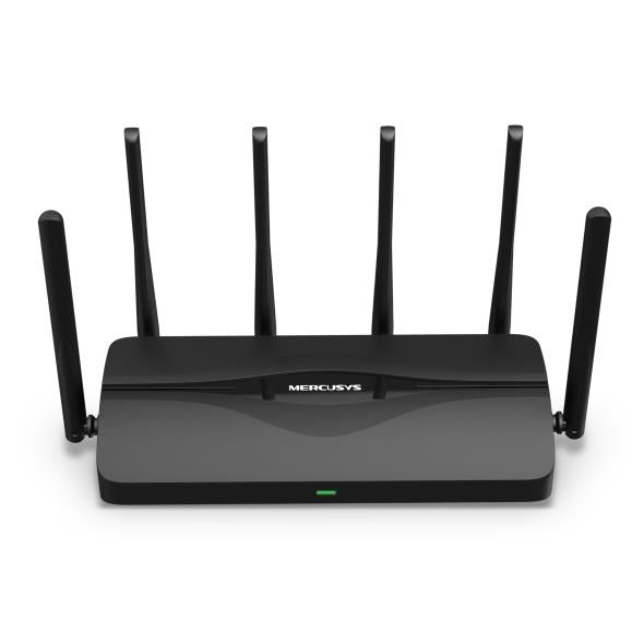 Wireless Router MERCUSYS Router IEEE 802.11a/b/g IEEE 802.11n IEEE 802.11ac IEEE 802.11ax 3x2.5GbE LAN \ WAN ports 1 Number of antennas 6 MR47BE