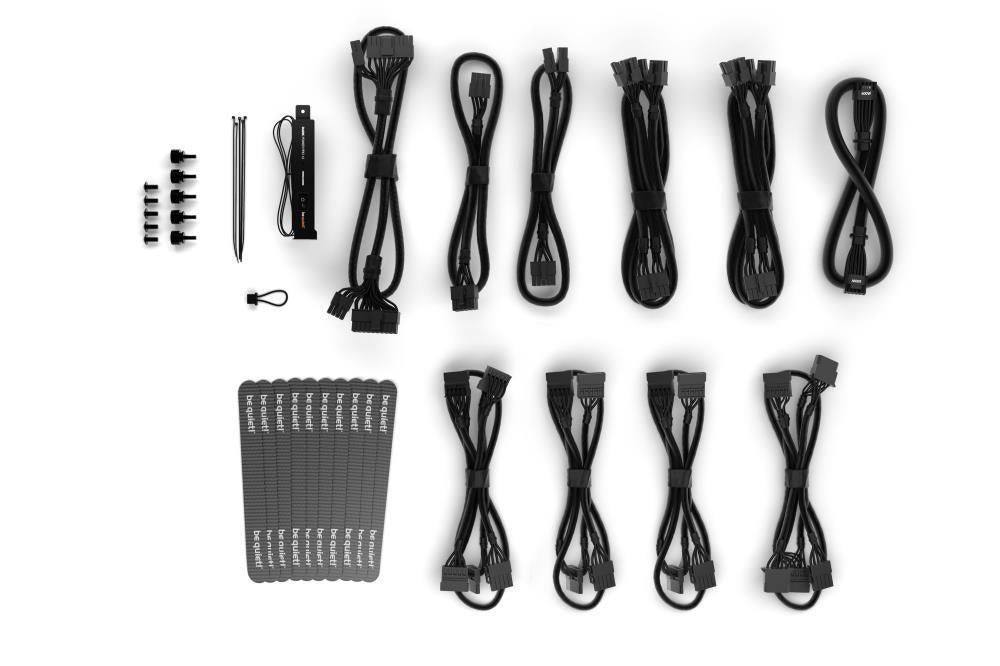 Power Supply BE QUIET 1000 Watts Peak Power 1100 Watts Efficiency 80 PLUS TITANIUM PFC Active MTBF 100000 hours BN335