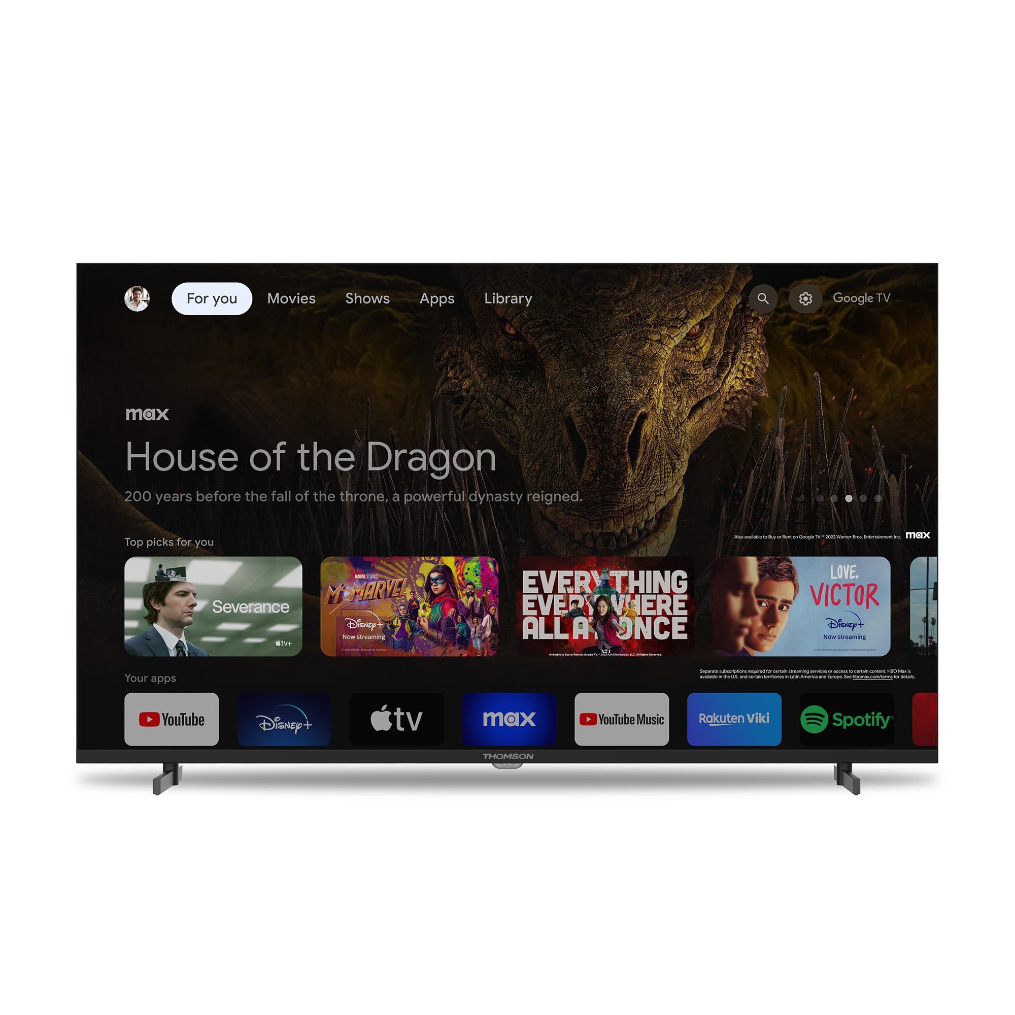TV Set THOMSON 43 " 4K Ultra HD 3840 x 2160 pixels Flat 16:9 LED 43UG4S14