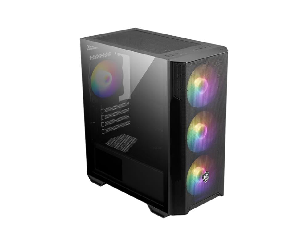 Case MSI MAG FORGE M100R Micro Not included MicroATX MiniITX Colour Black MAGFORGEM100R