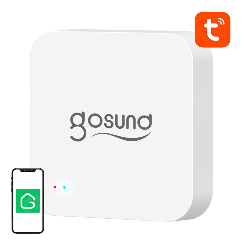 Smart Bluetooth BLE, WiFi Mesh Gateway with Alarm Gosund G2 Tuya - Image 1