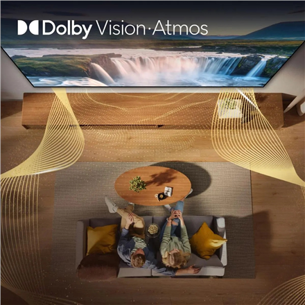 Hisense TV | 85E7S | 85" | Smart TV | VIDAA OS | UHD | Black