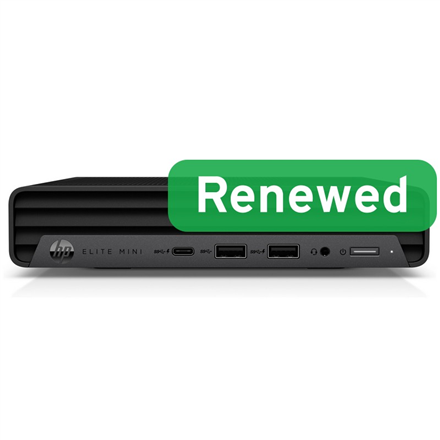 HP Renewed Grade A | Elite MINI 800 G9 | Intel Core i5 | i5-12500T | 16 GB | SSD | 256 GB | Intel UHD Graphics 770 | Win