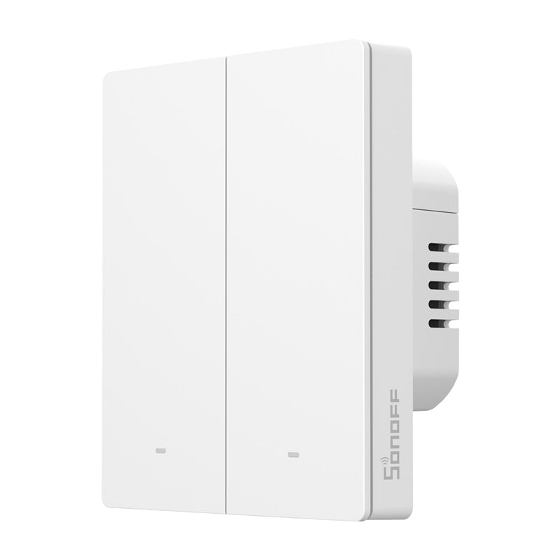 SONOFF M5-2C-80W WiFi Matter smart wall switch (2-channel, for frame) - Image 2
